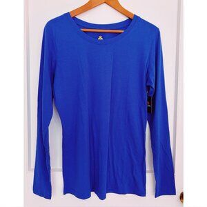 BNWT Natural Uniforms Modern Fit - Luxe Stretch Long Sleeved Shirt Size L